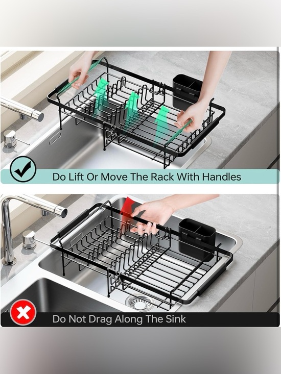 Dish Drying Rack in Sink - Picture 7 of 9